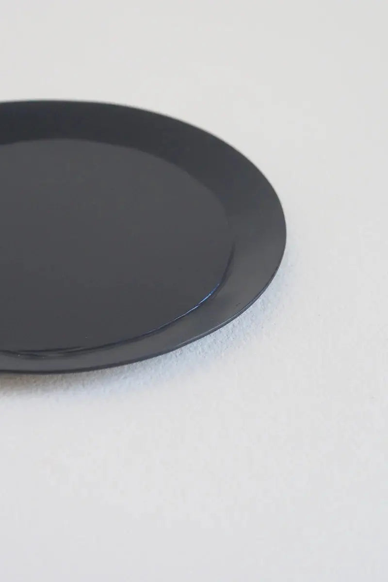 Small Round Metal Tray Fog Linen