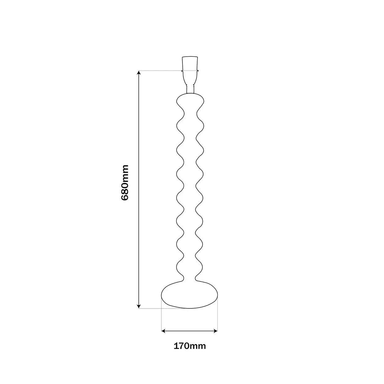 Stockholm Table Lamp CC Interiors