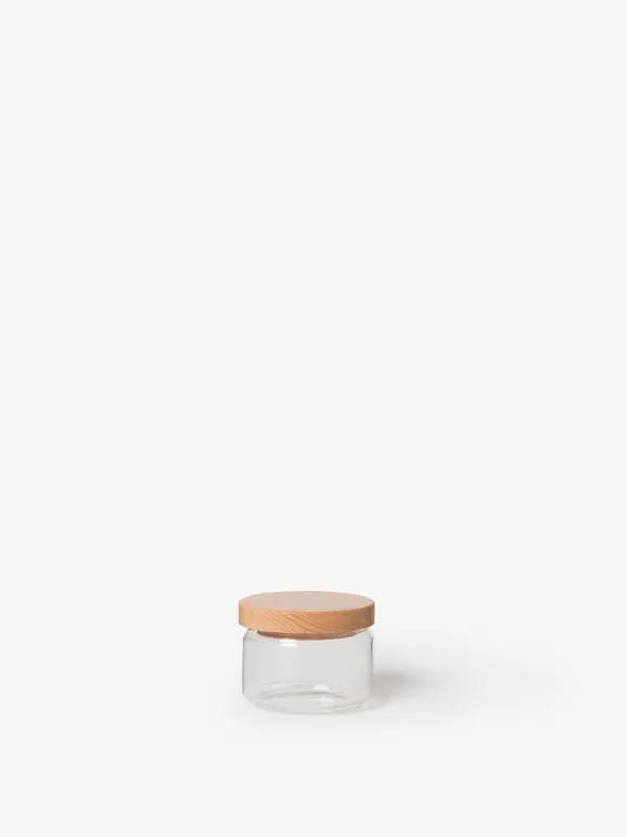 Storage Jar with Wooden Lid Città