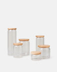 Storage Jar with Wooden Lid Città