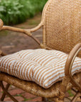 Striped Chair Pad French Country Collections