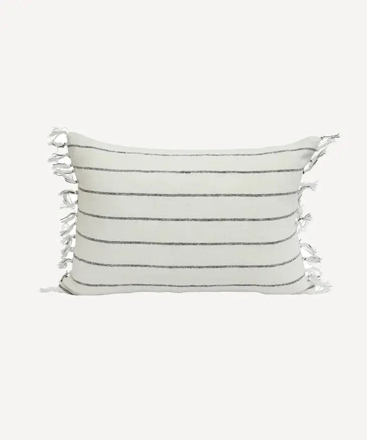 Striped Linen Cotton Cushion Cover French Country Collections