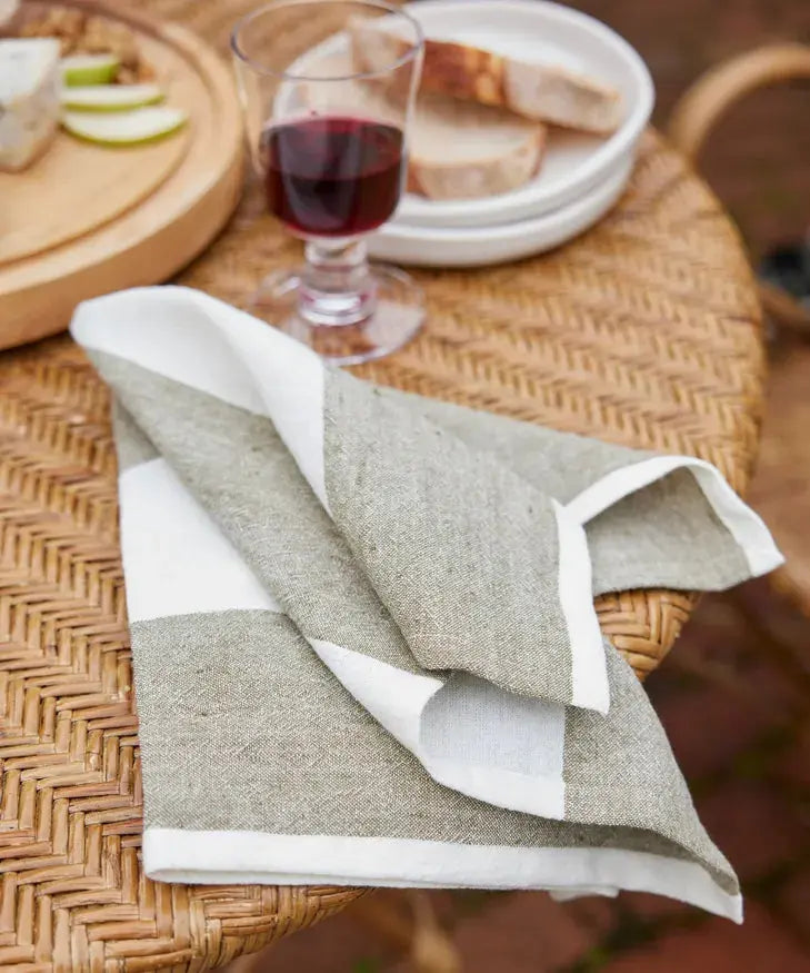 Striped Napkin 4 Pack French Country Collections