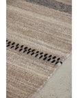 Tribal Wool Woven Rug in Earth Tones CC Interiors
