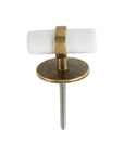 Trouve Ceramic Brass Pull Merchants and Traders by Sibella Court Pty Ltd