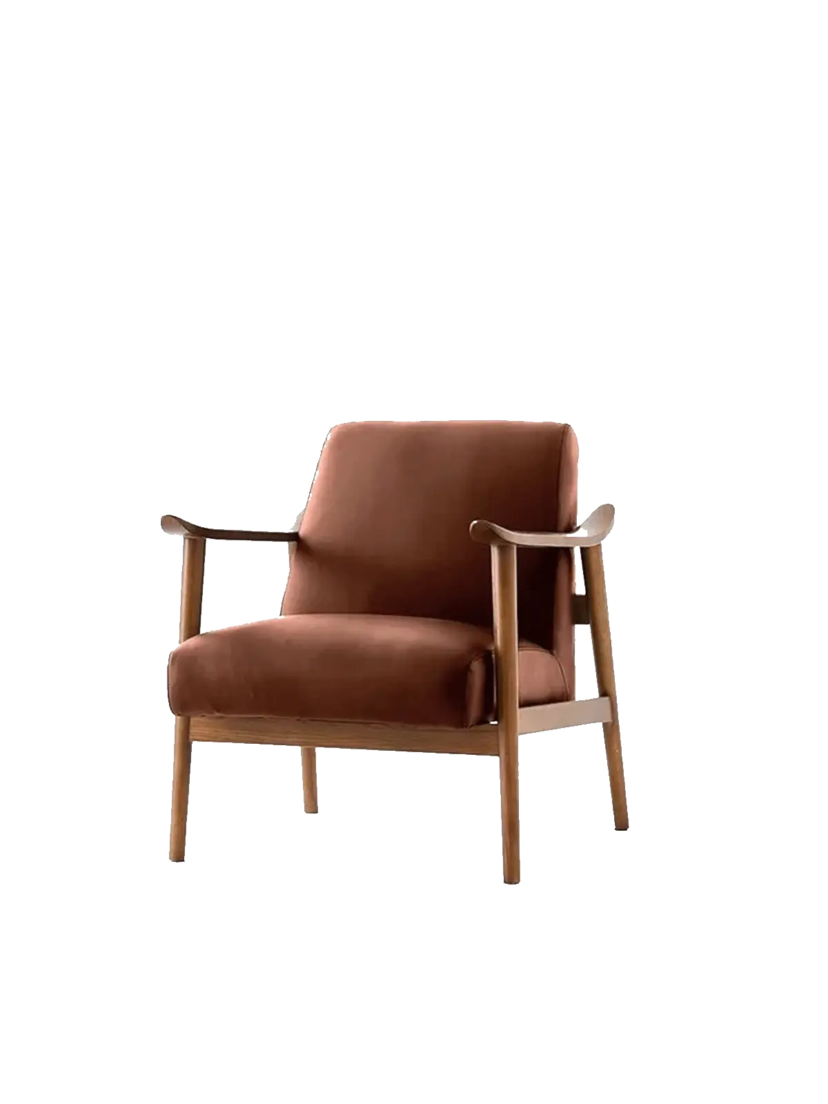 Viggo Mid-Century Leather Chair Marmaduke Shoppe
