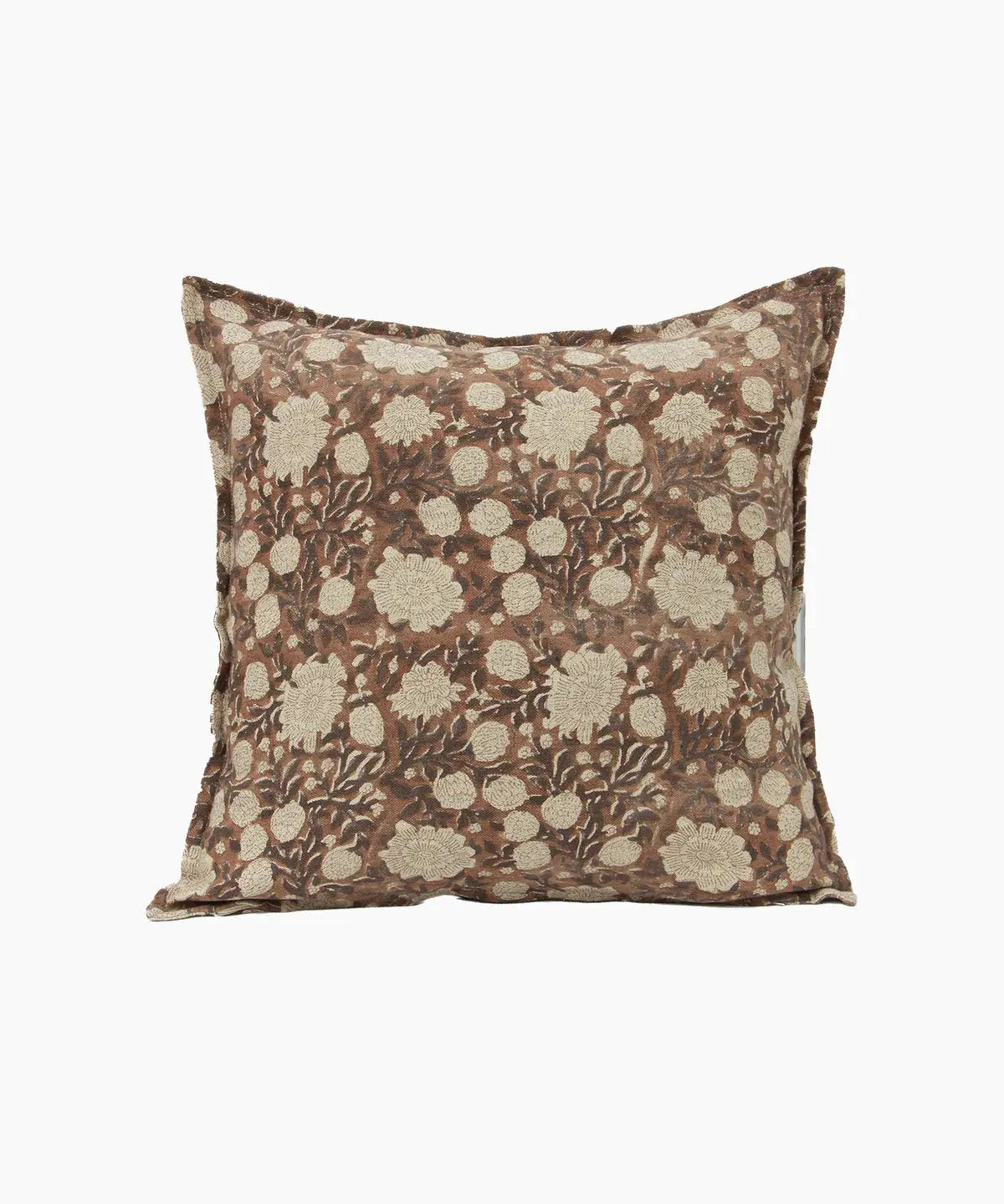 Willow Floral Handblock Cushion Cover French Country Collections