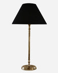 Lyon Oval Tall Lamp Base Antique Brass Finish