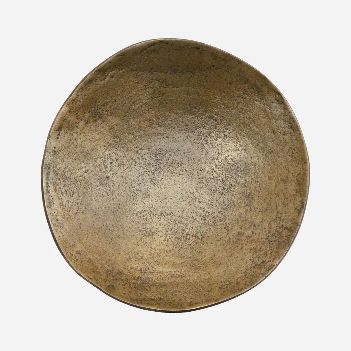 Antique Brass Finish Platter