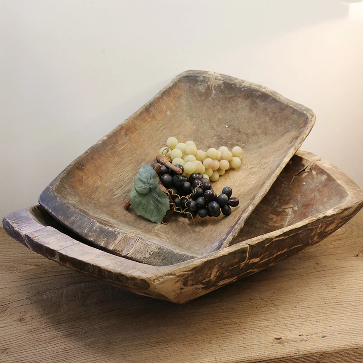 Antique Wooden Basin
