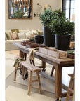 Tuscan Dining Table in Reclaimed European Oak