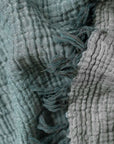 Cocoon Cotton Bed Throw | Garden