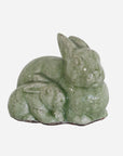 Rabbits in Moss Green