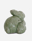 Rabbits in Moss Green
