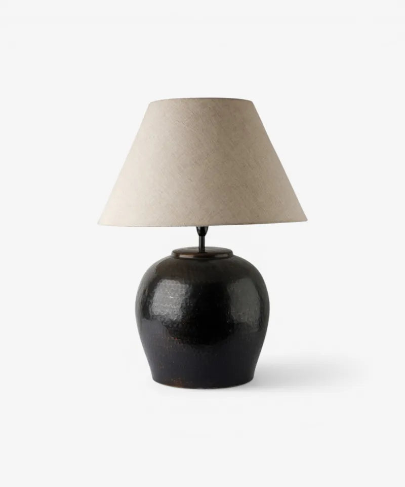 Hammered Antique Brown Lampbase
