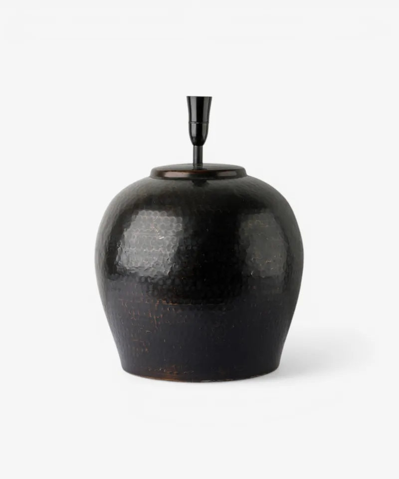 Hammered Antique Brown Lampbase