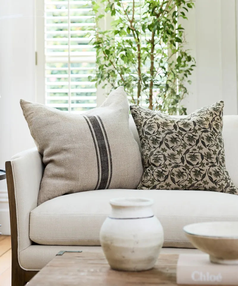 Russet Stripe Cushion Cover