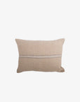 Woven Stripe Linen Cushion Cover Blue