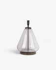 Tear Shape Glass Lampbase