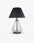 Tear Shape Glass Lampbase