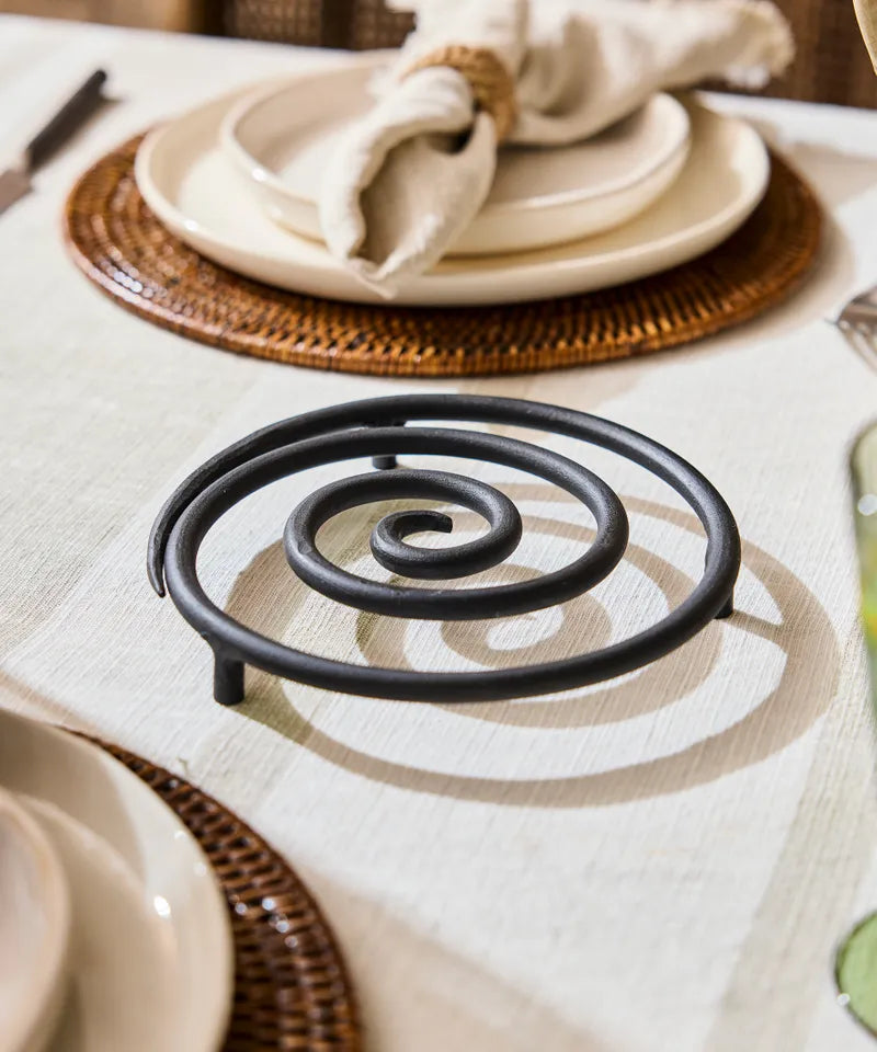 Spiral Forged Trivet