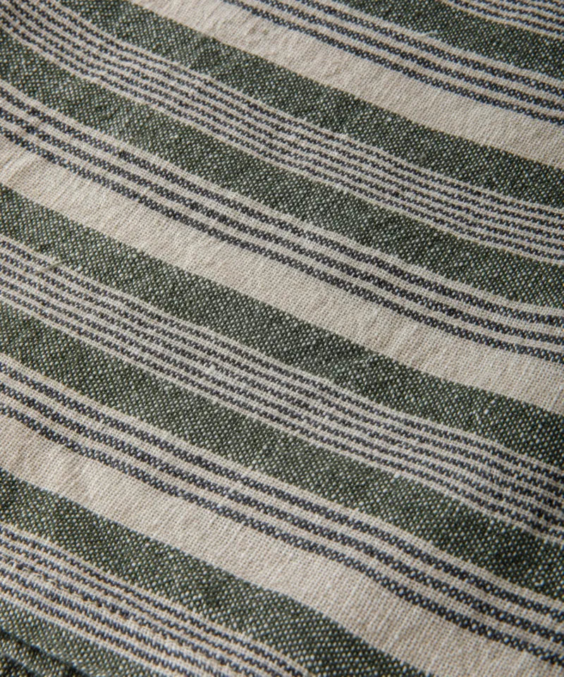 Atelier Stripe Tea Towel | Green