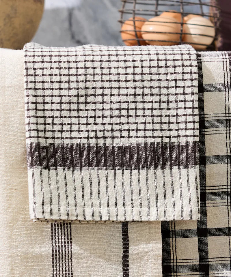 Utility Check Tea Towel