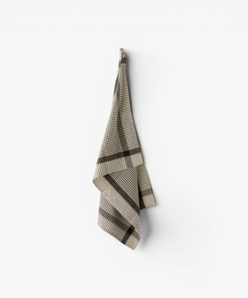 Utility Check Tea Towel