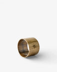 Etched Star Napkin Ring