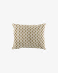 Flower Handblock Velvet Cushion Cover