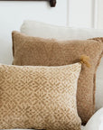 Amelie Handblock Velvet Cushion Cover