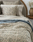Serena Handblocked Velvet Quilt