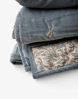 Serena Handblocked Velvet Quilt