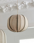 Thea Orb Olive & Natural Pendant