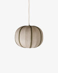 Thea Orb Olive & Natural Pendant