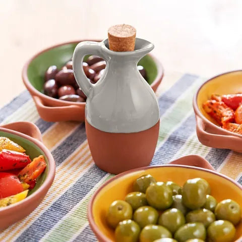 Sintra Glazed Terracotta Oil Drizzler