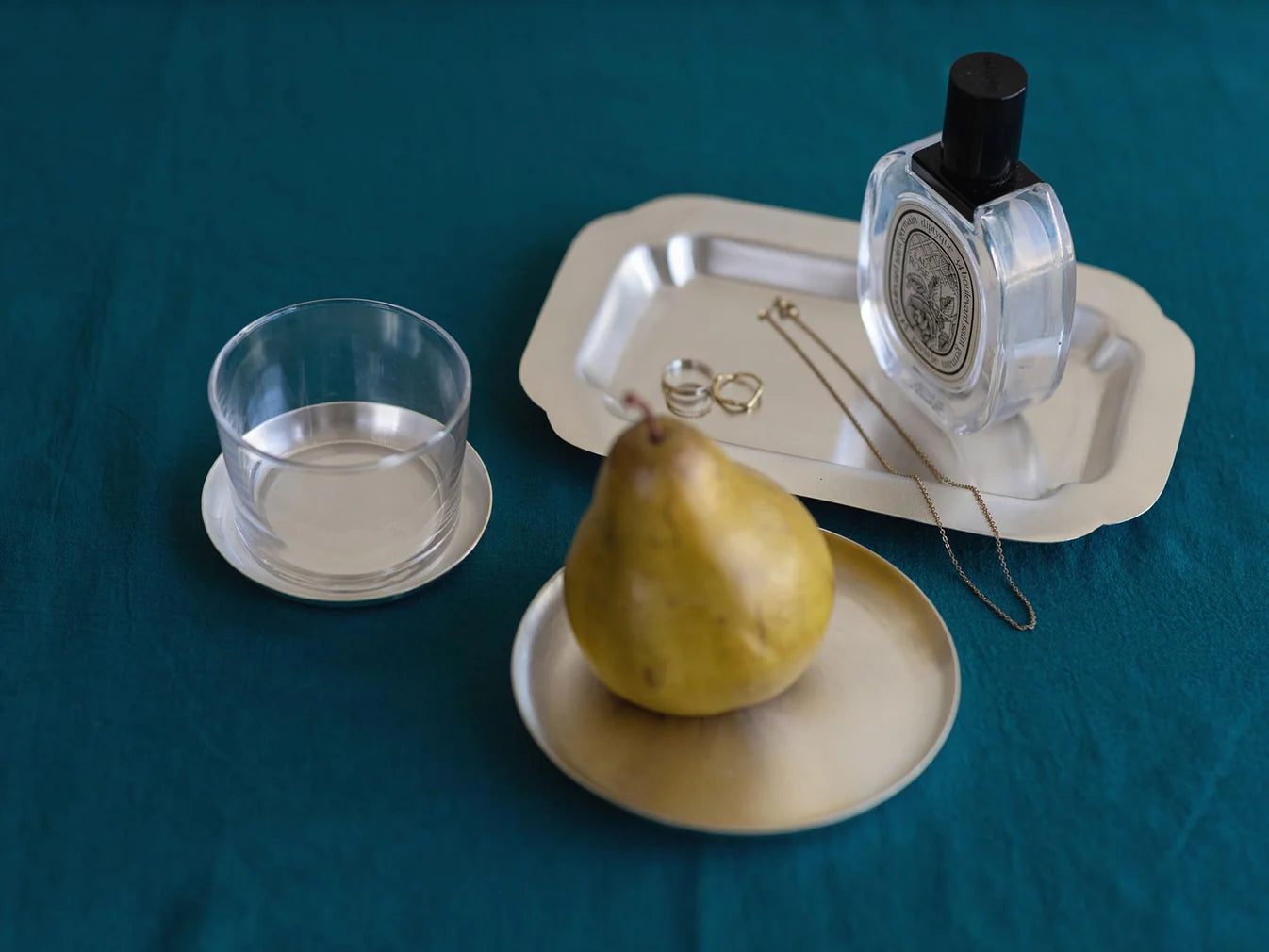 Deco Silver Plated Dish