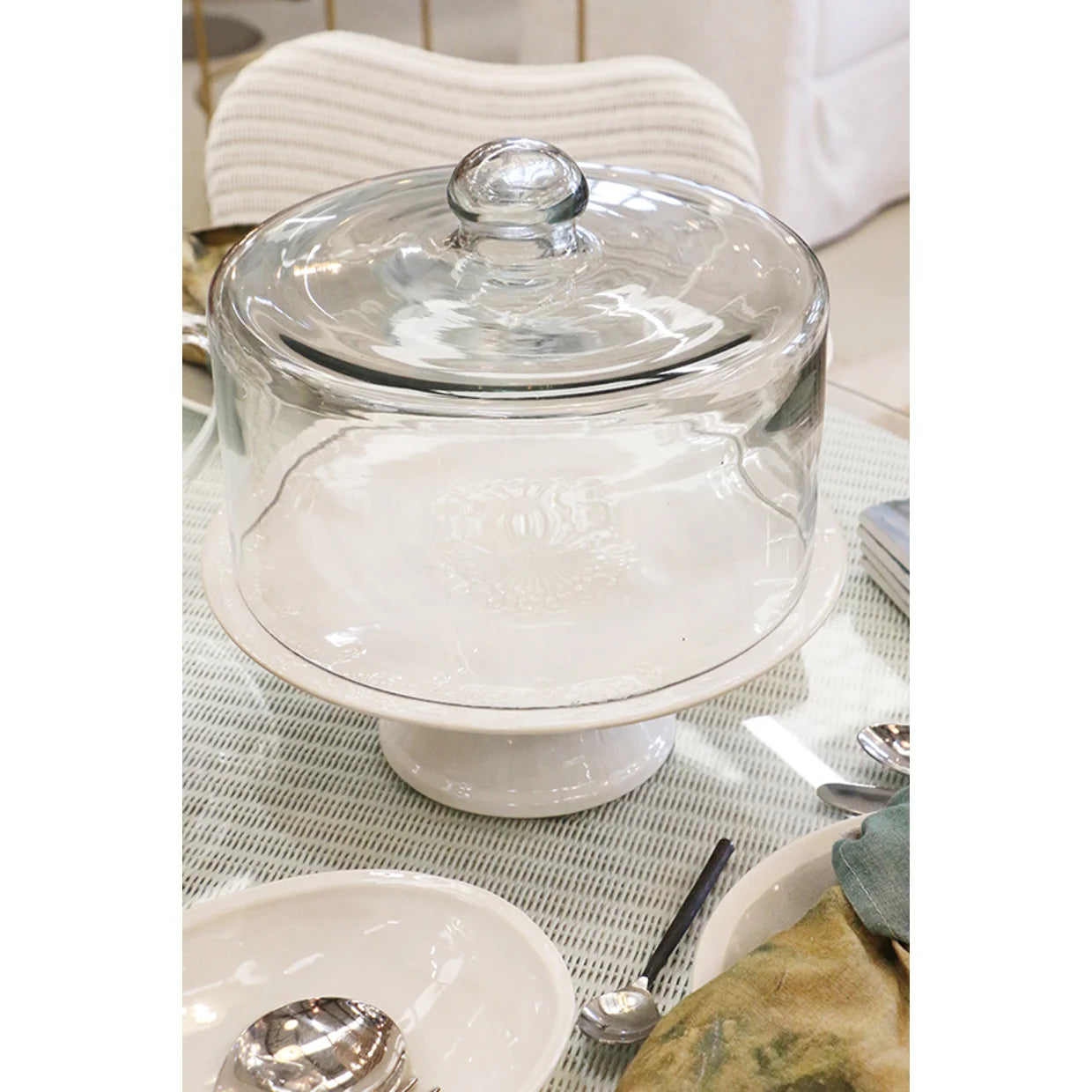 Glass Gateau Dome