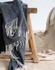 Bach Throw Blanket | Storm