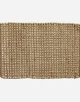 100% Jute Doormat Waffle Weave