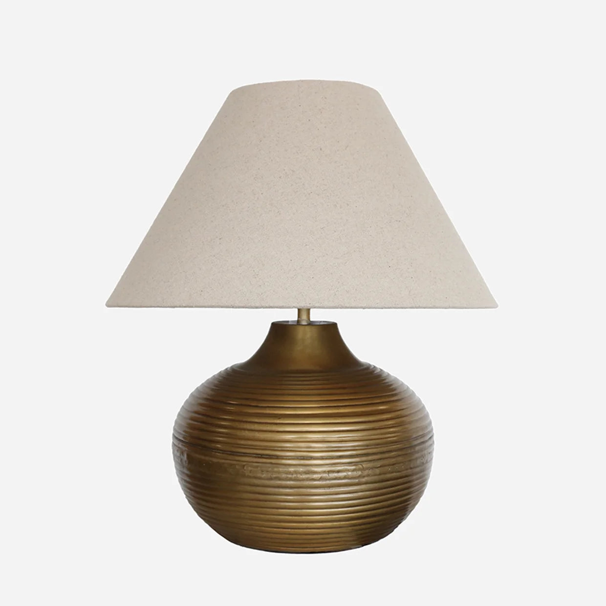 Calypso Lamp Base | Dark Antique Brass Finish