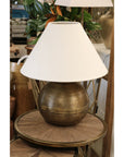 Calypso Lamp Base | Dark Antique Brass Finish