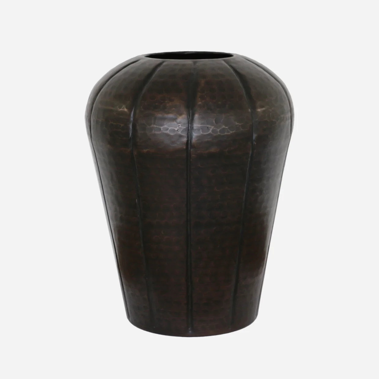 Ludlow Urn Vase in Copper Black Antique Finish