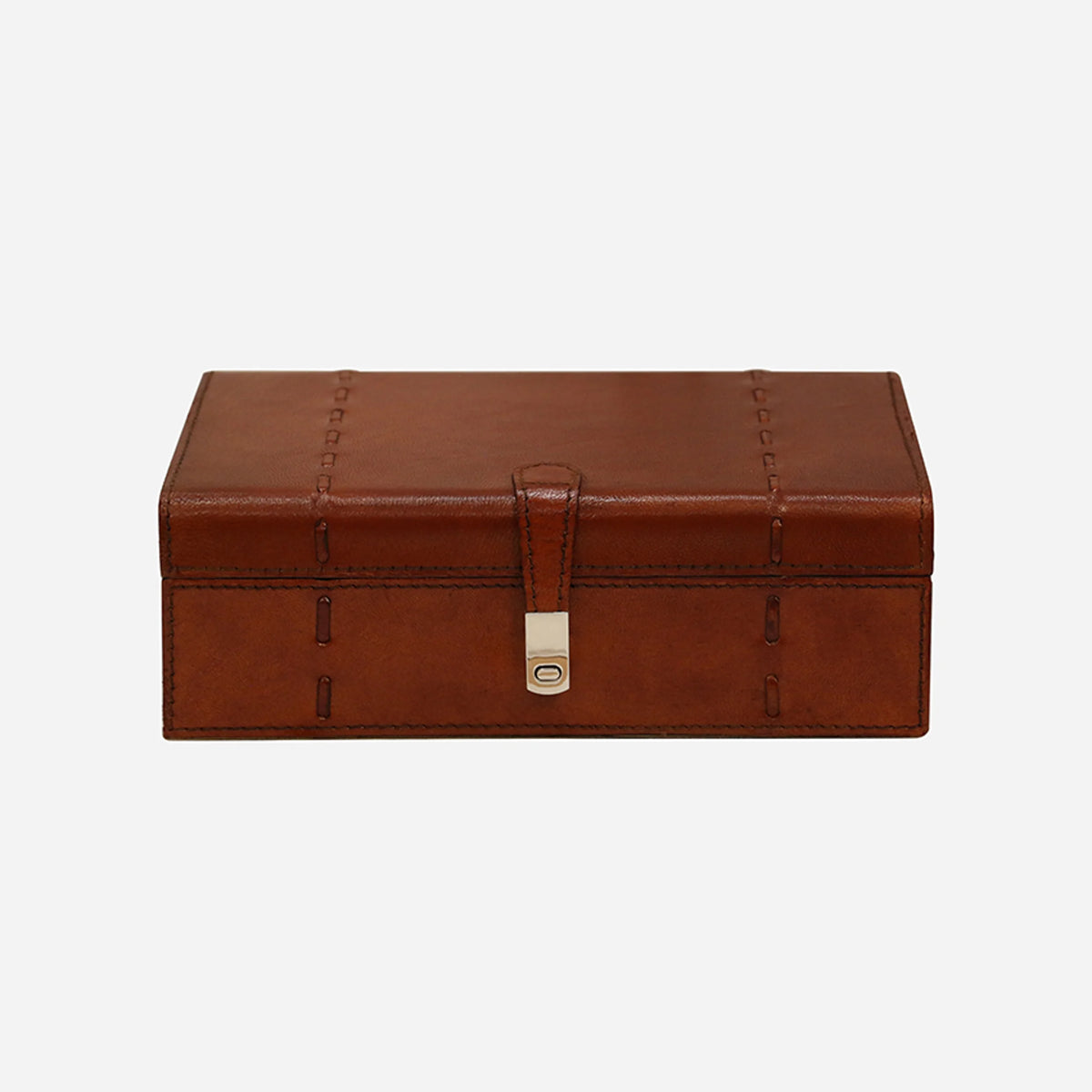 Savoy Leather Box | Medium