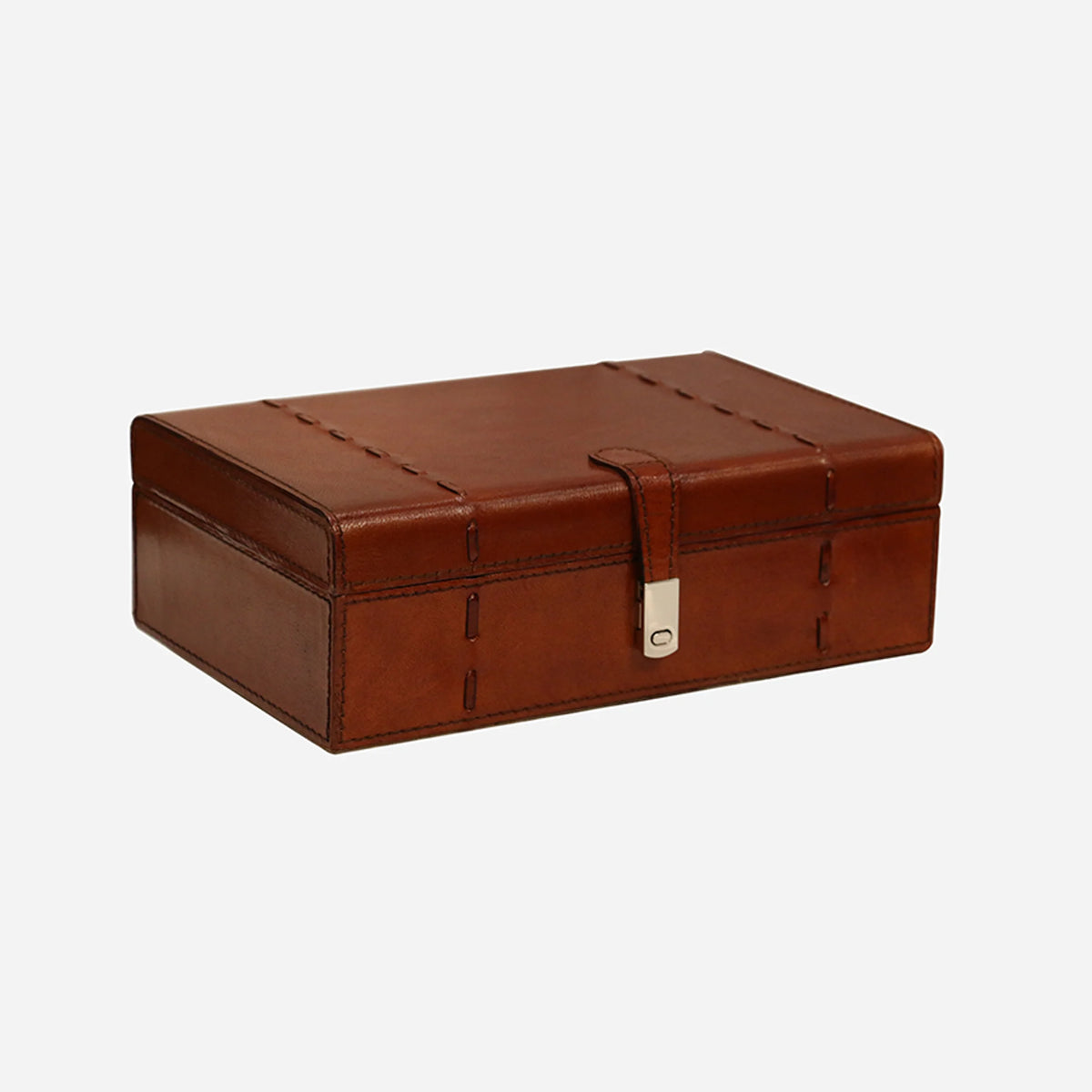 Savoy Leather Box | Medium