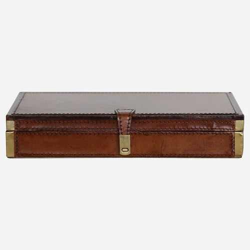 Riviera Large Leather Jewellery Box