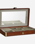 Riviera Large Leather Jewellery Box