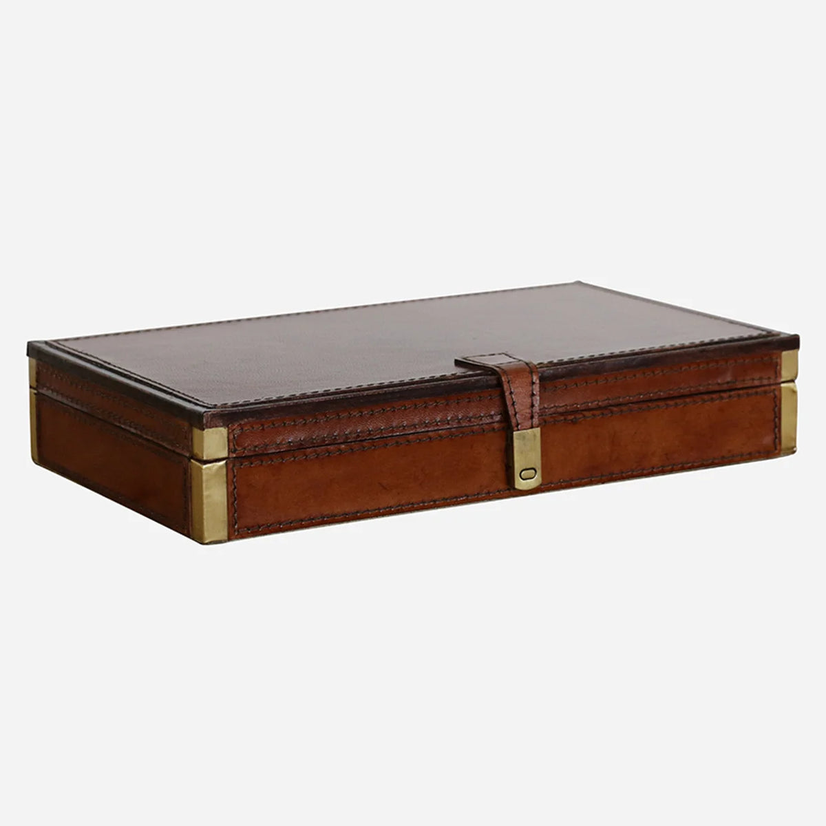 Riviera Large Leather Jewellery Box