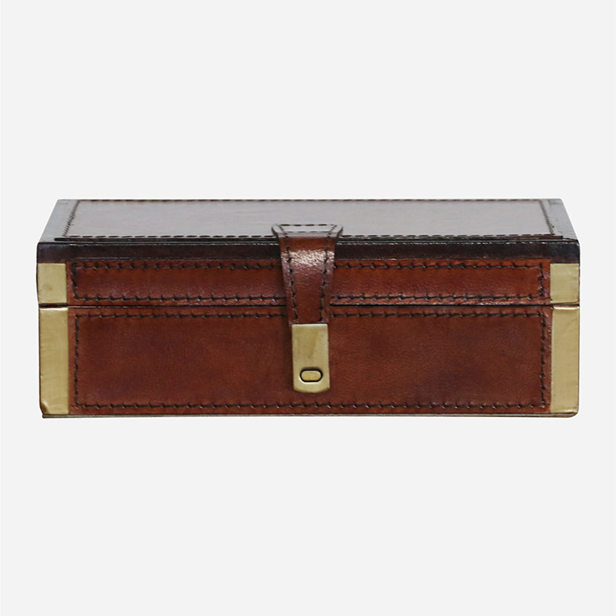 Riviera Midi Leather Jewellery Box