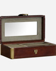 Riviera Midi Leather Jewellery Box